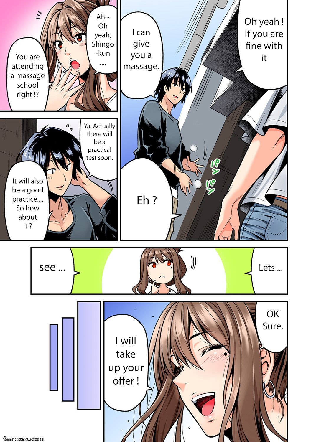 Page 4 | Hentai-and-Manga-English/Shouji-Nigou/Hatsujou-Munmun-Massage/Chapter-1-2  | 8muses - Sex Comics