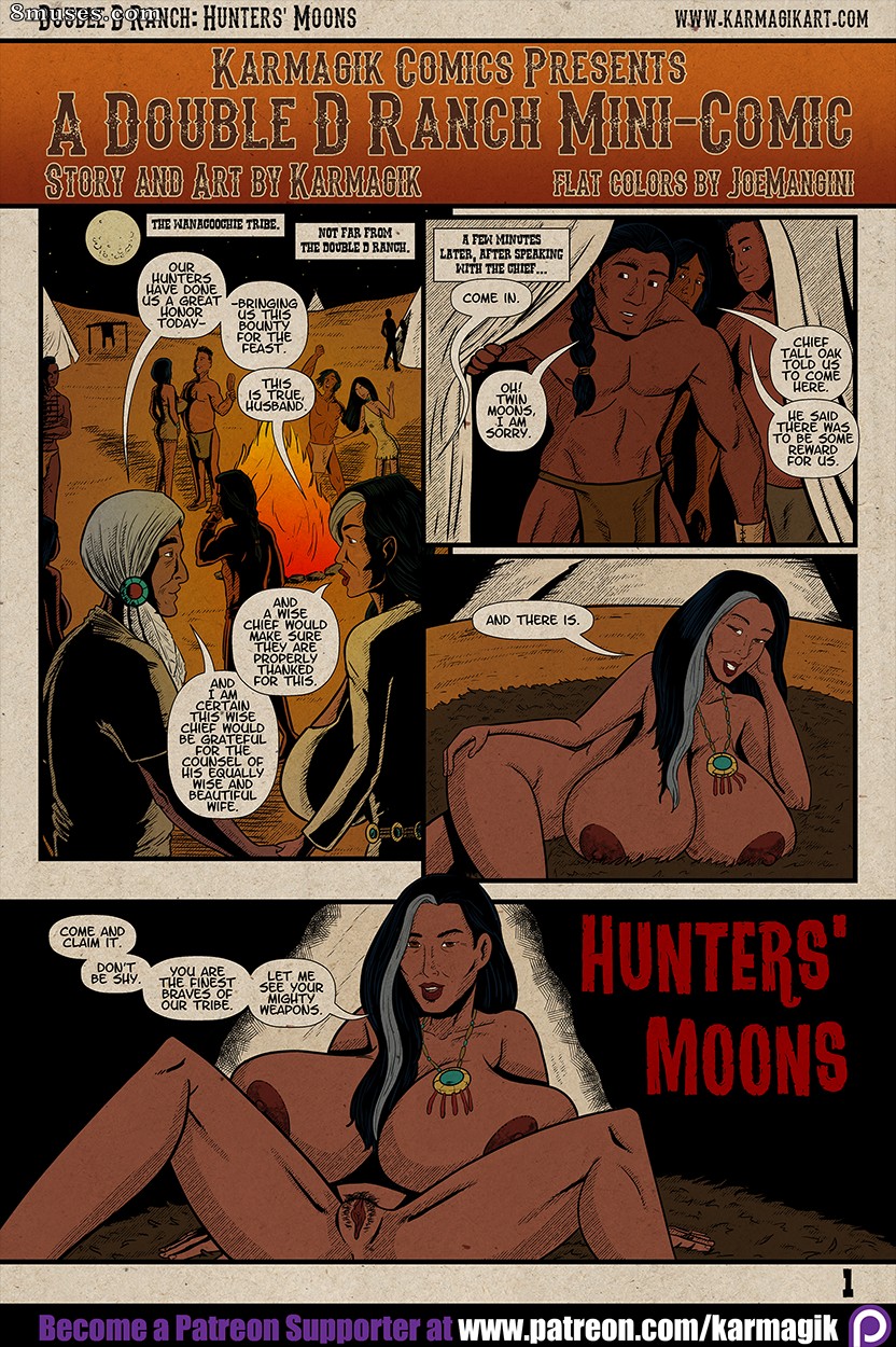Double D Ranch - Mini Comic - Hunters' Moons - Page 1