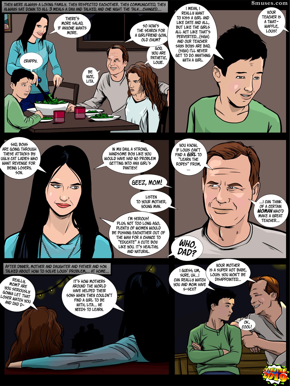 Everfire Comics - Educação sexual em casa - Página 2