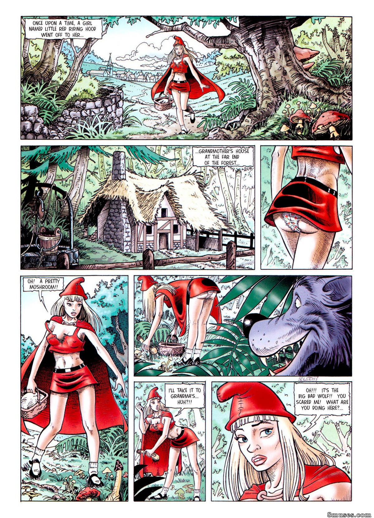 Classic Comics Collection - Chapeuzinho Vermelho - Página 2