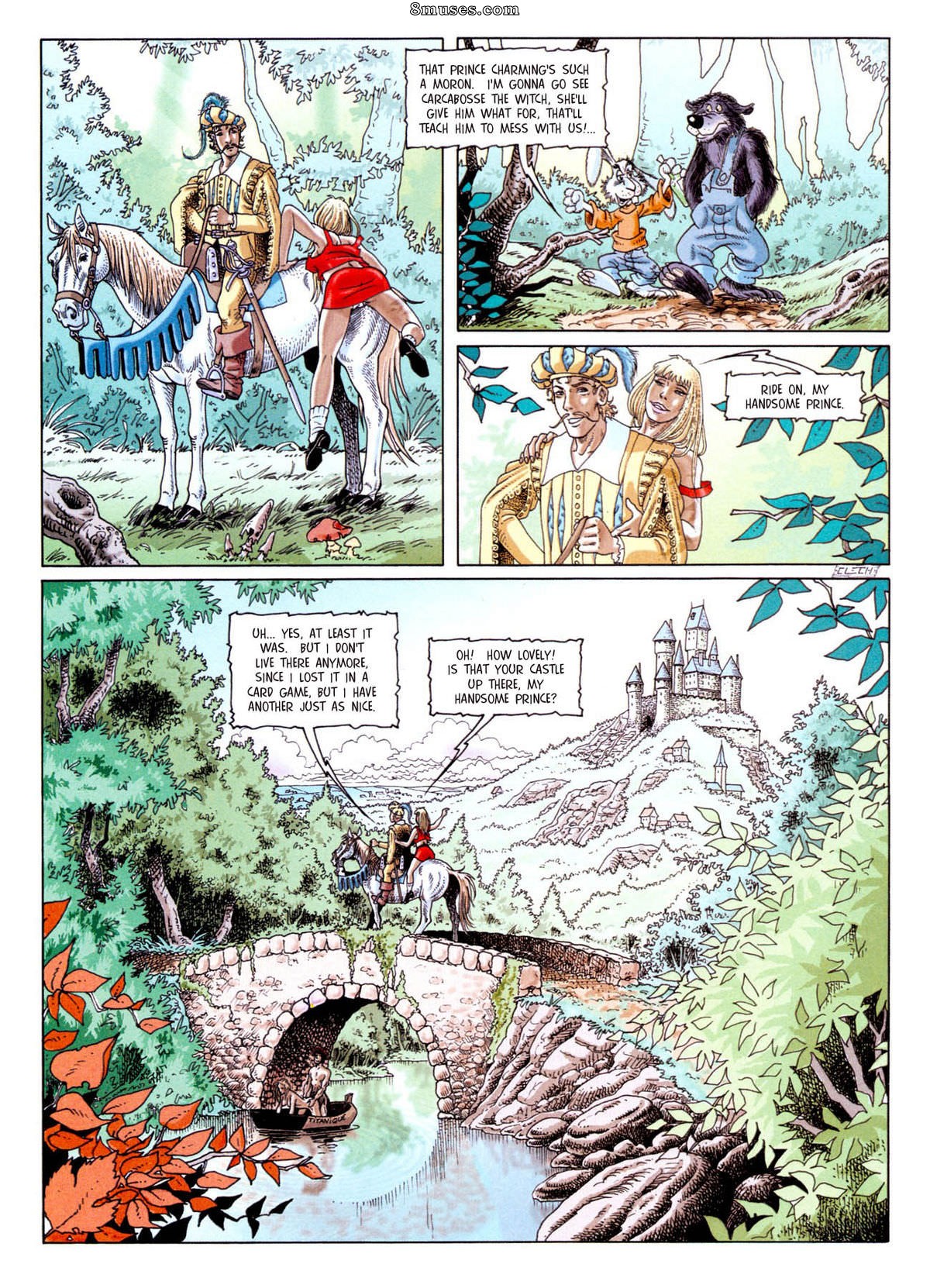 Classic Comics Collection - Chapeuzinho Vermelho - Página 7