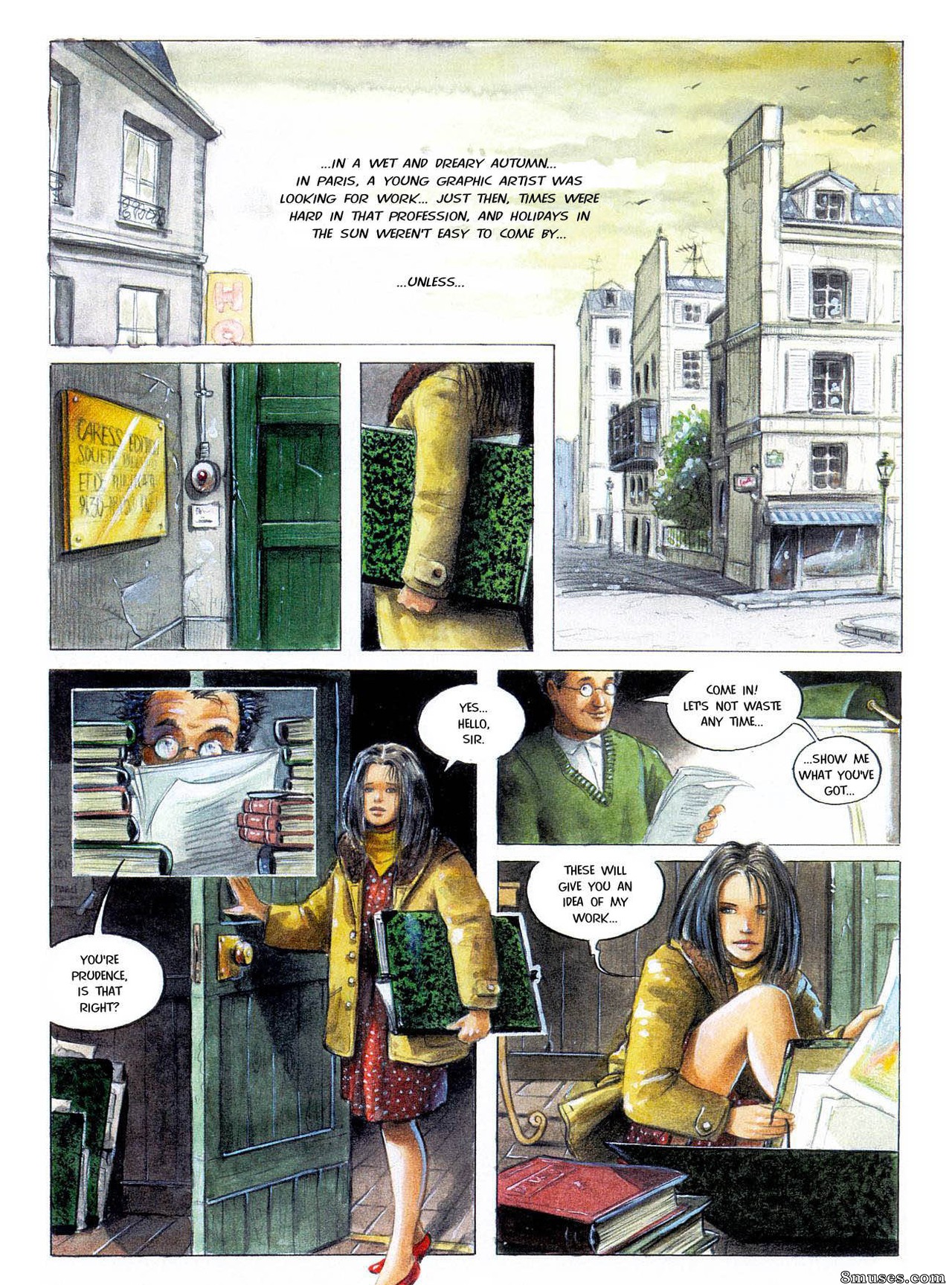 Classic Comics Collection - Prudense - पेज 2