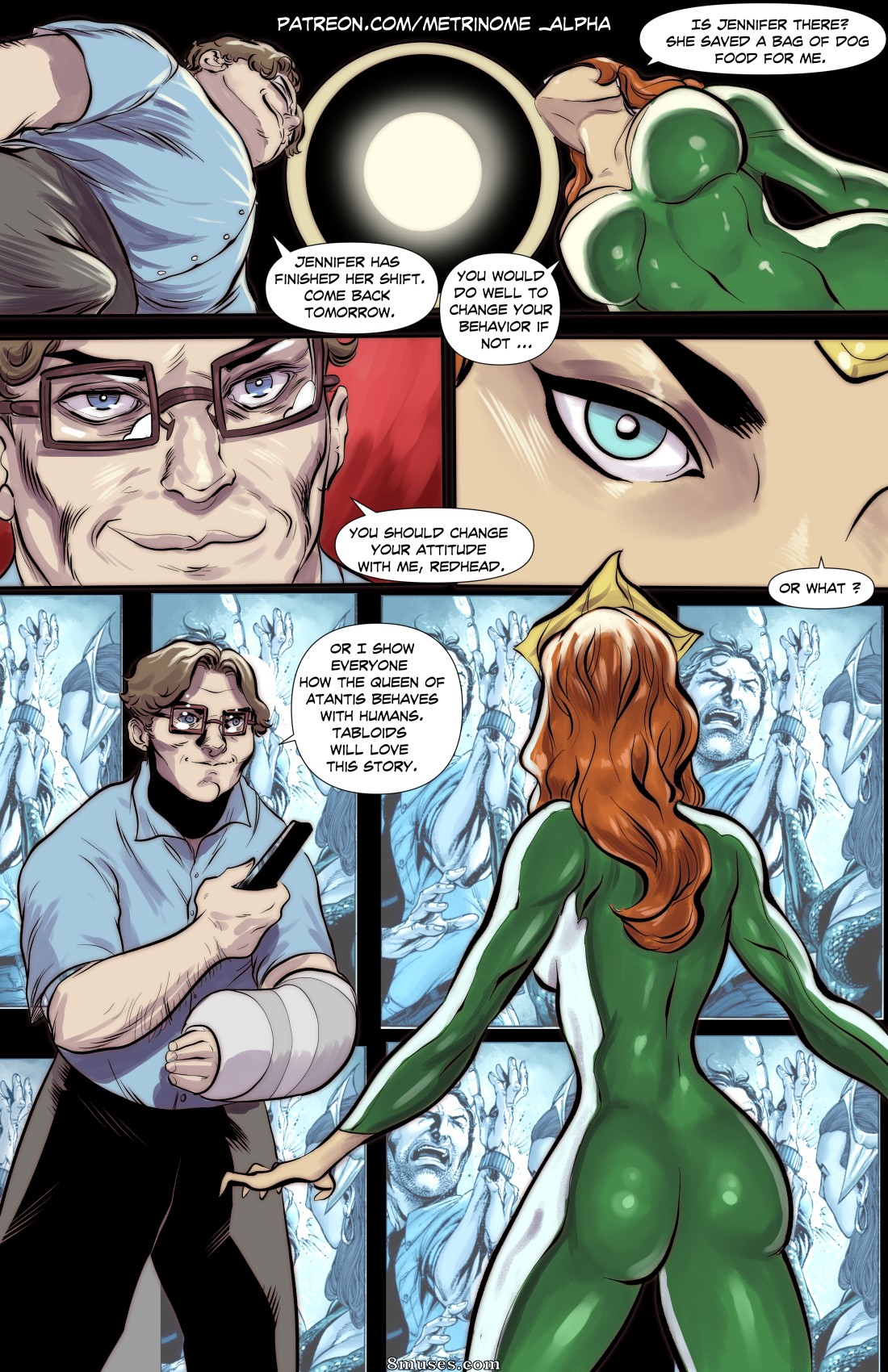 MetrinomeAlpha - Mera Gets Blackmailed - Page 2