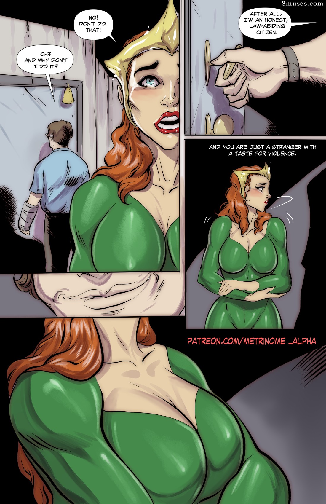 MetrinomeAlpha - Mera Gets Blackmailed - Page 3