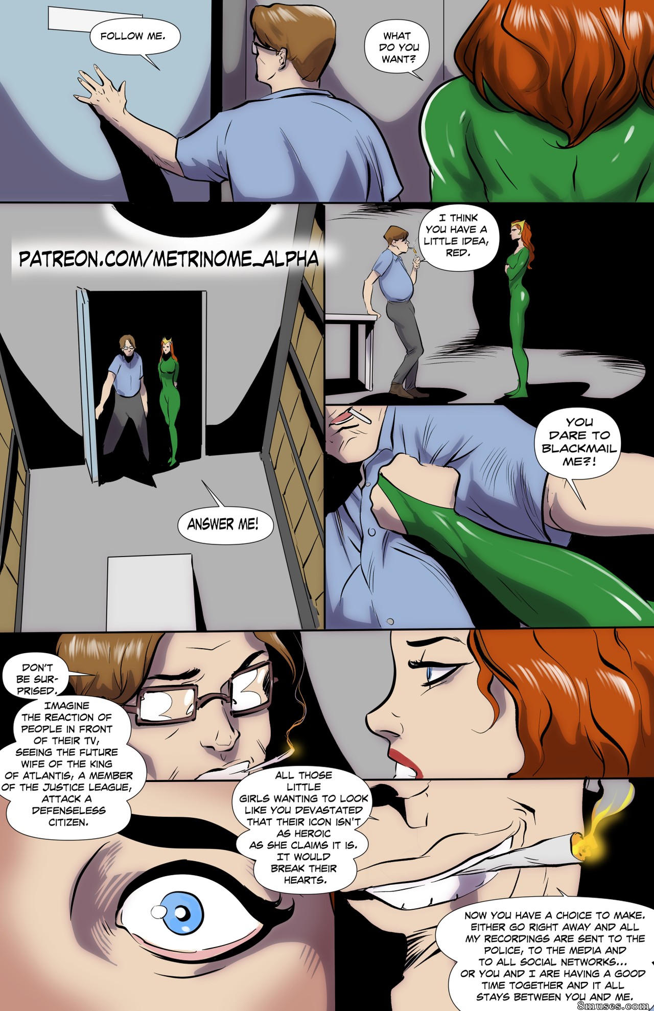 MetrinomeAlpha - Mera Gets Blackmailed - Page 4