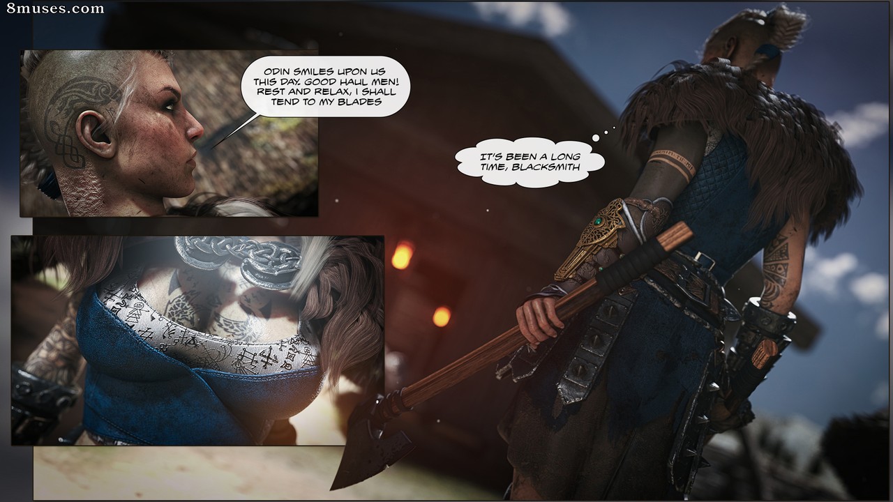 A Viking's Lust - Eivor, Assassin's Seed Forge Of Lust - Comics - Page 2
