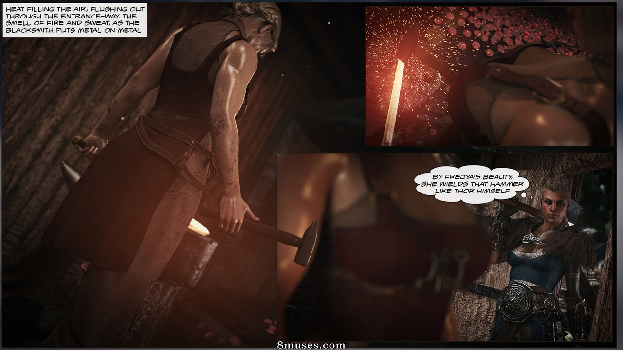 A Viking's Lust - Eivor, Assassin's Seed Forge Of Lust - Comics - Page 3
