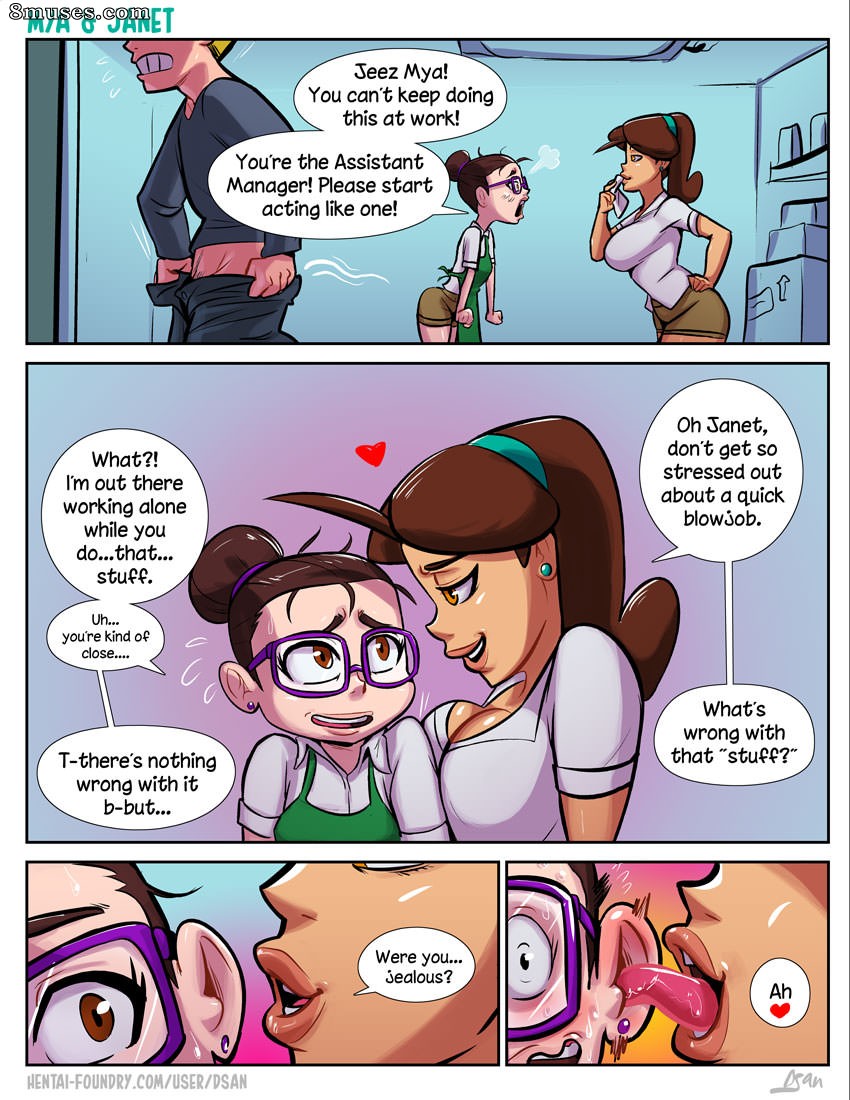 PrismGirls Comics - Mya and Janet - Page 2