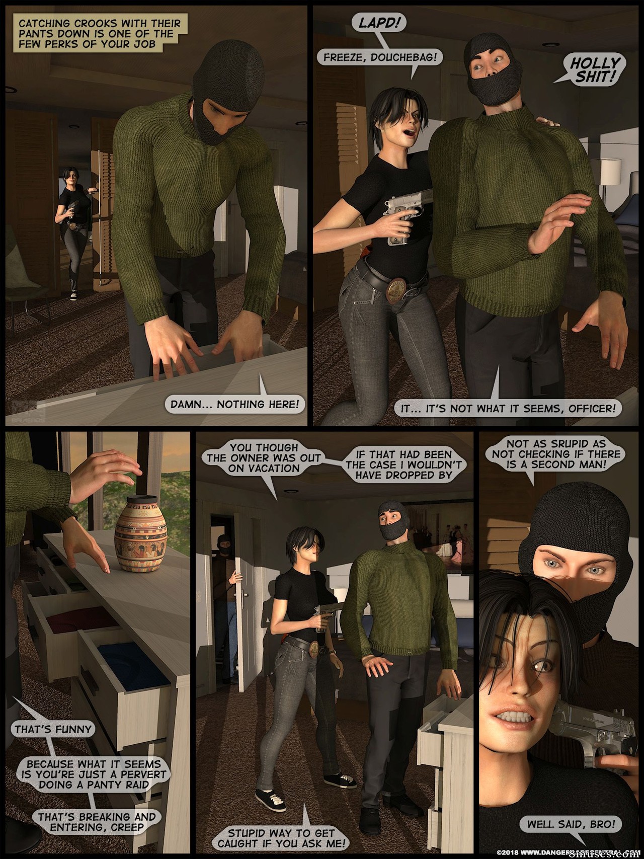 3D - Mamba - Dangerous Hunt - Page 8
