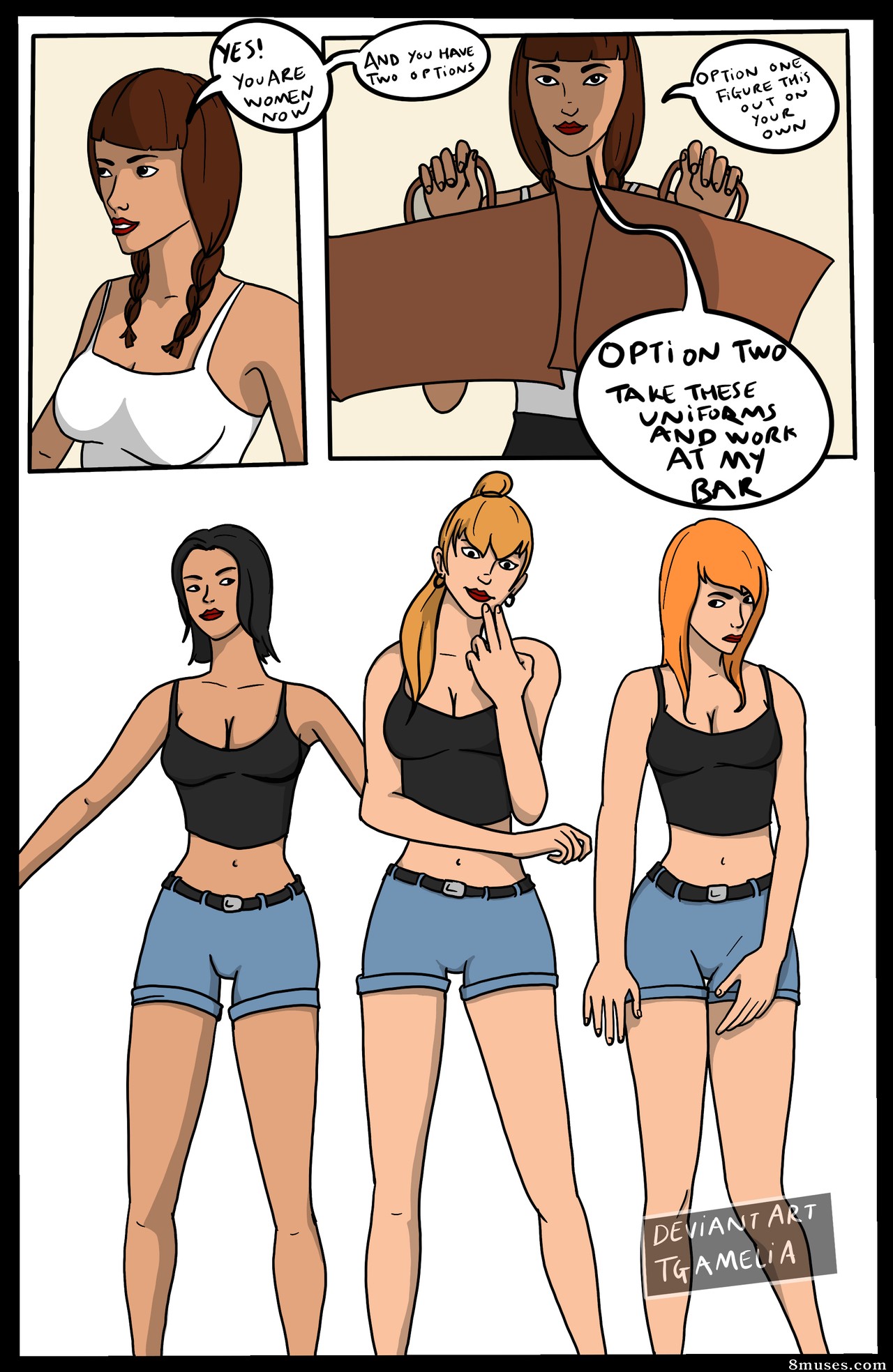 TGAmelia - Rude Vacation - Page 8