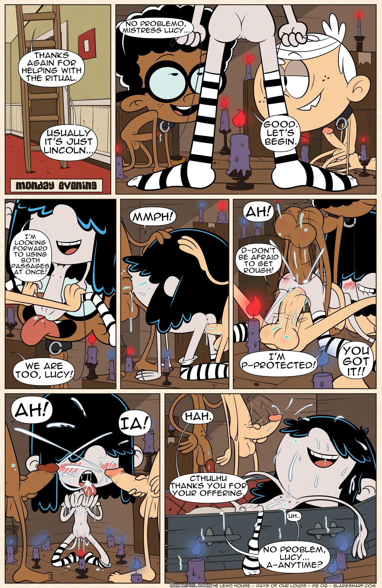 Blargsnarf Comics - The Loud House - Days of our Louds - Page 2