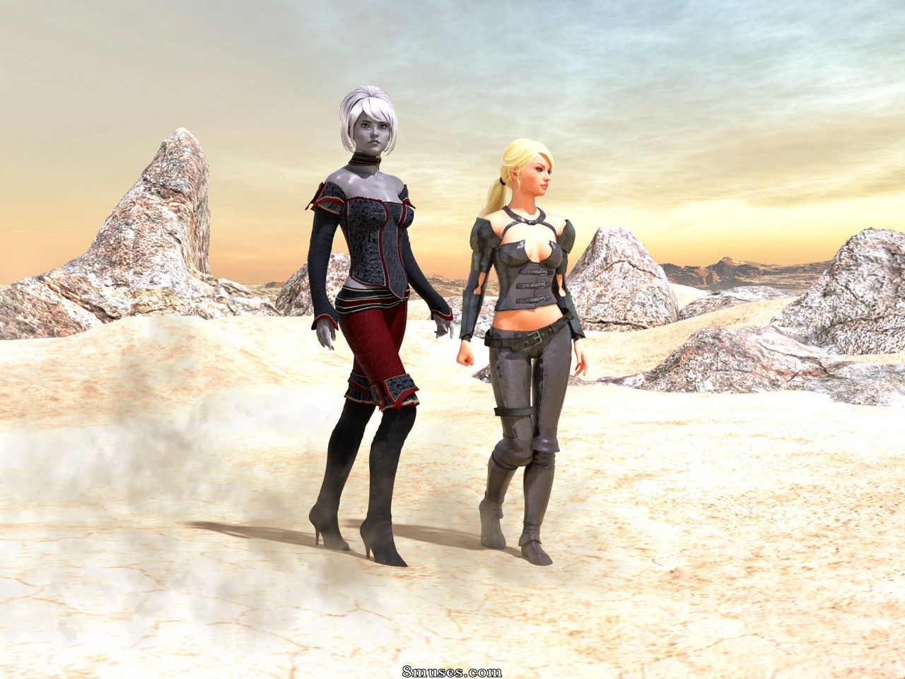 Knight Elayne - Forbidden Areas - Bad Ending - Pics - Page 2