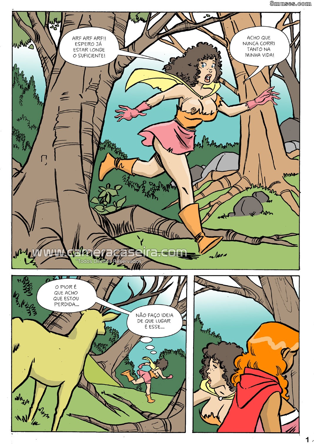 Contos de Foda - 7 A Rainha Guinevere - Page 1