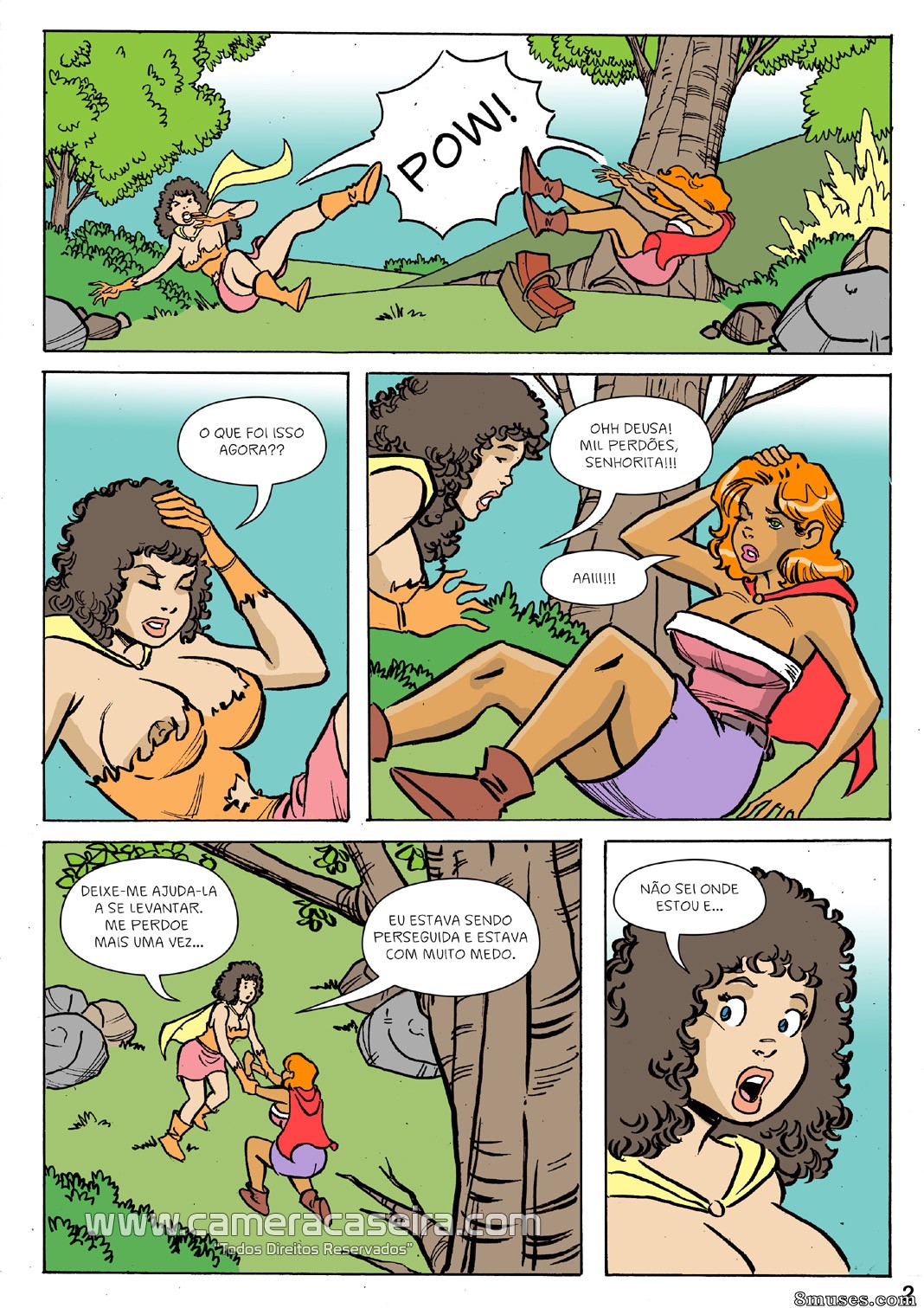 Contos de foda - 7 A rainha Guinevere - Página 2