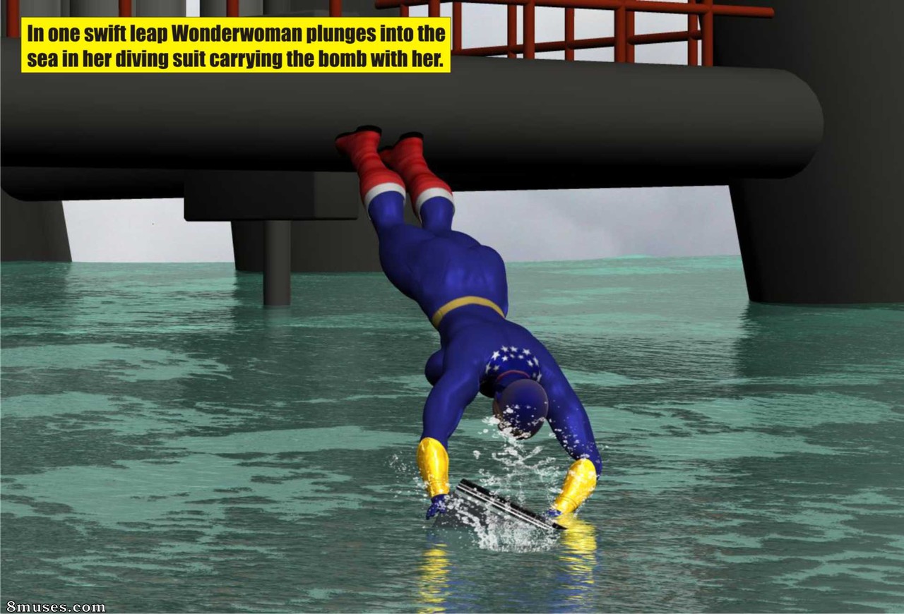 Superheroine Central Comics - Wonder Woman - Oil Major - Page 23