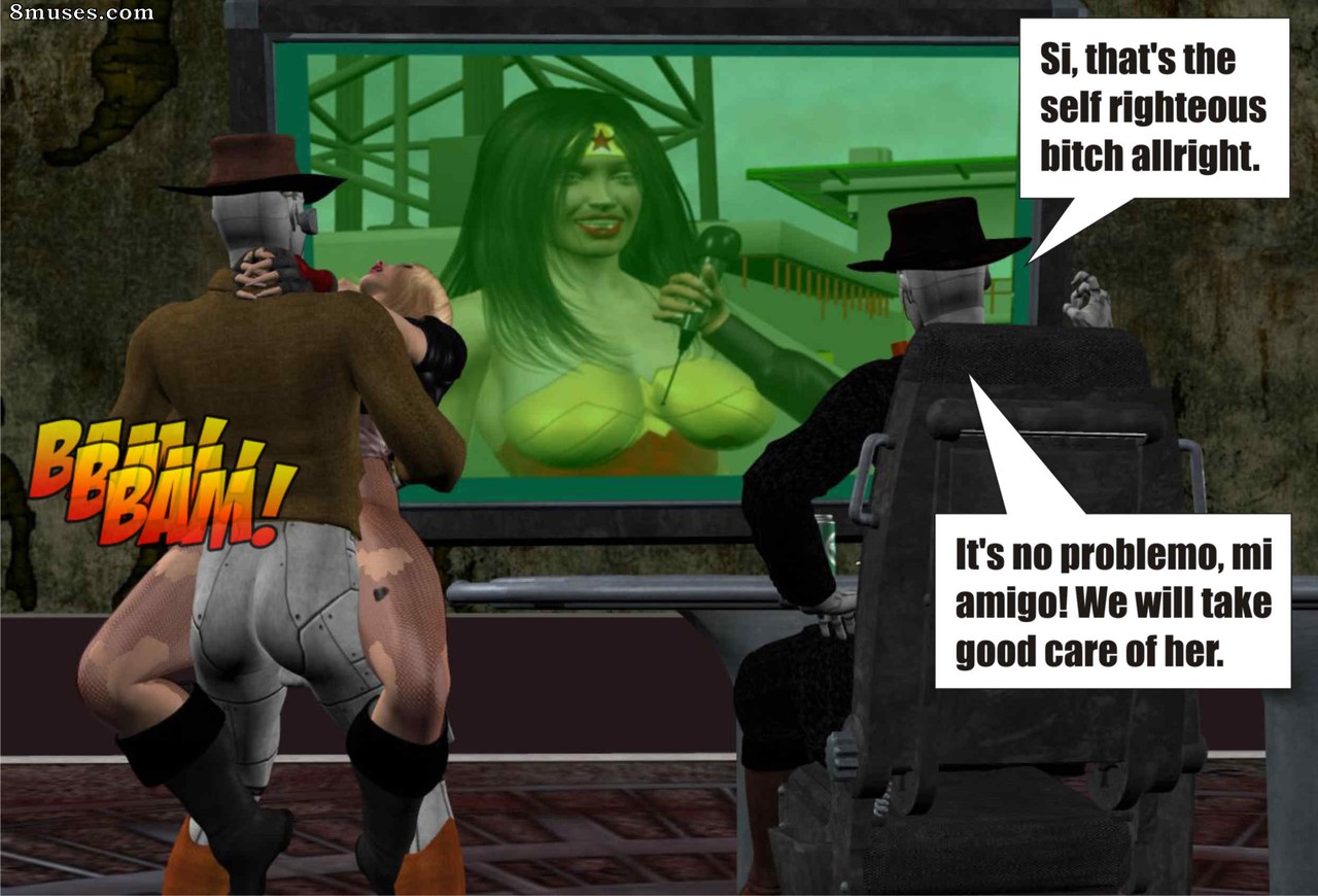 Superheroine Central Comics - Mulher maravilhosa - Grande do petróleo - Página 39