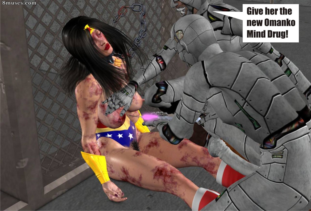 Superheroine Central Comics - Mulher maravilhosa - Grande do petróleo - Página 206