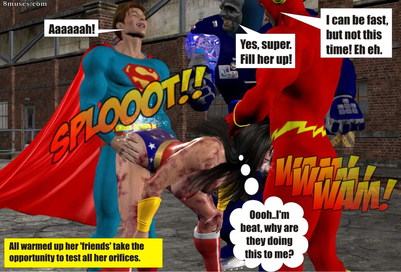 Superheroine Central Comics - Wonder Woman - Oil Major - Page 232
