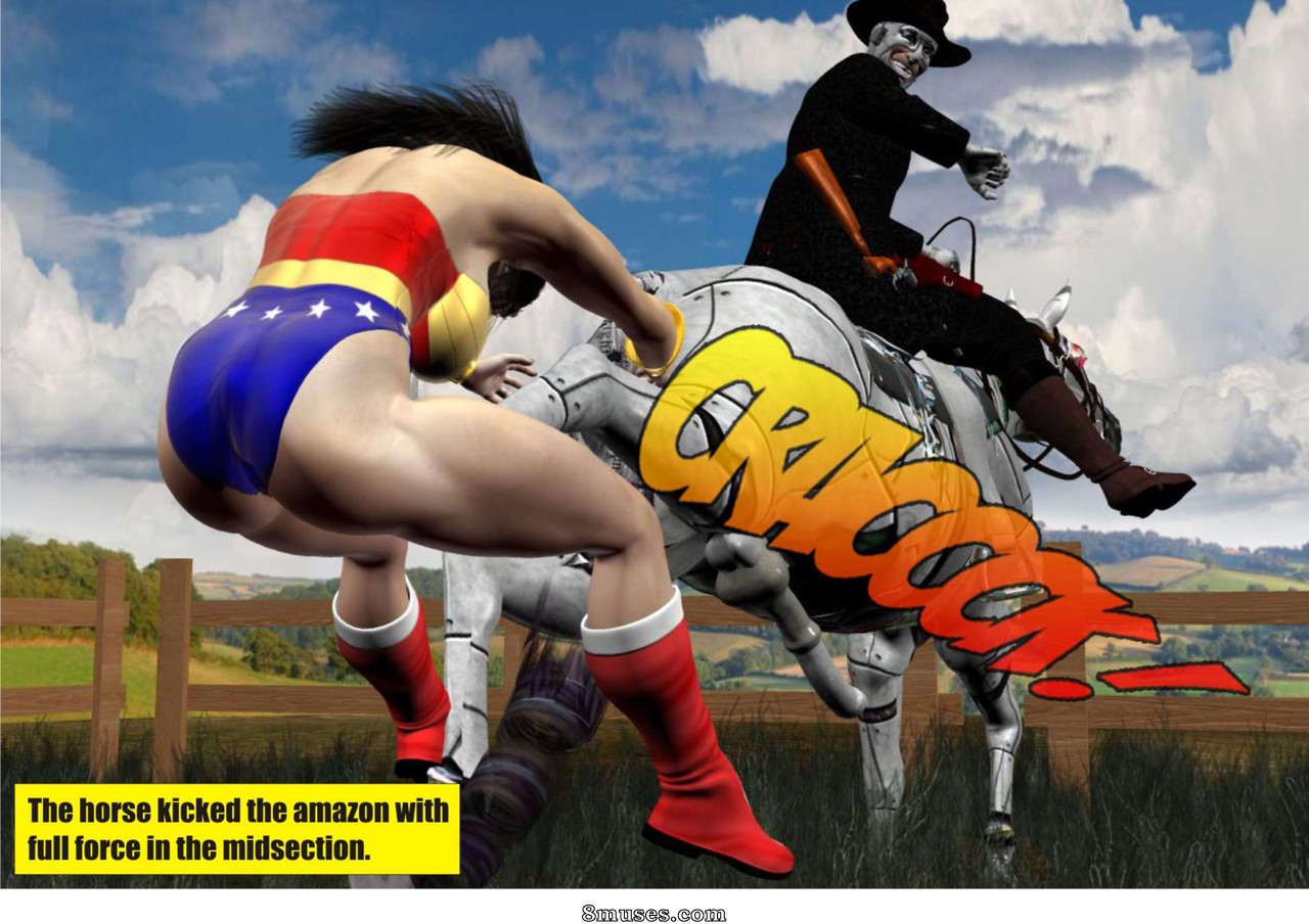Superheroine Central Comics - Mulher maravilhosa - Grande do petróleo - Página 100