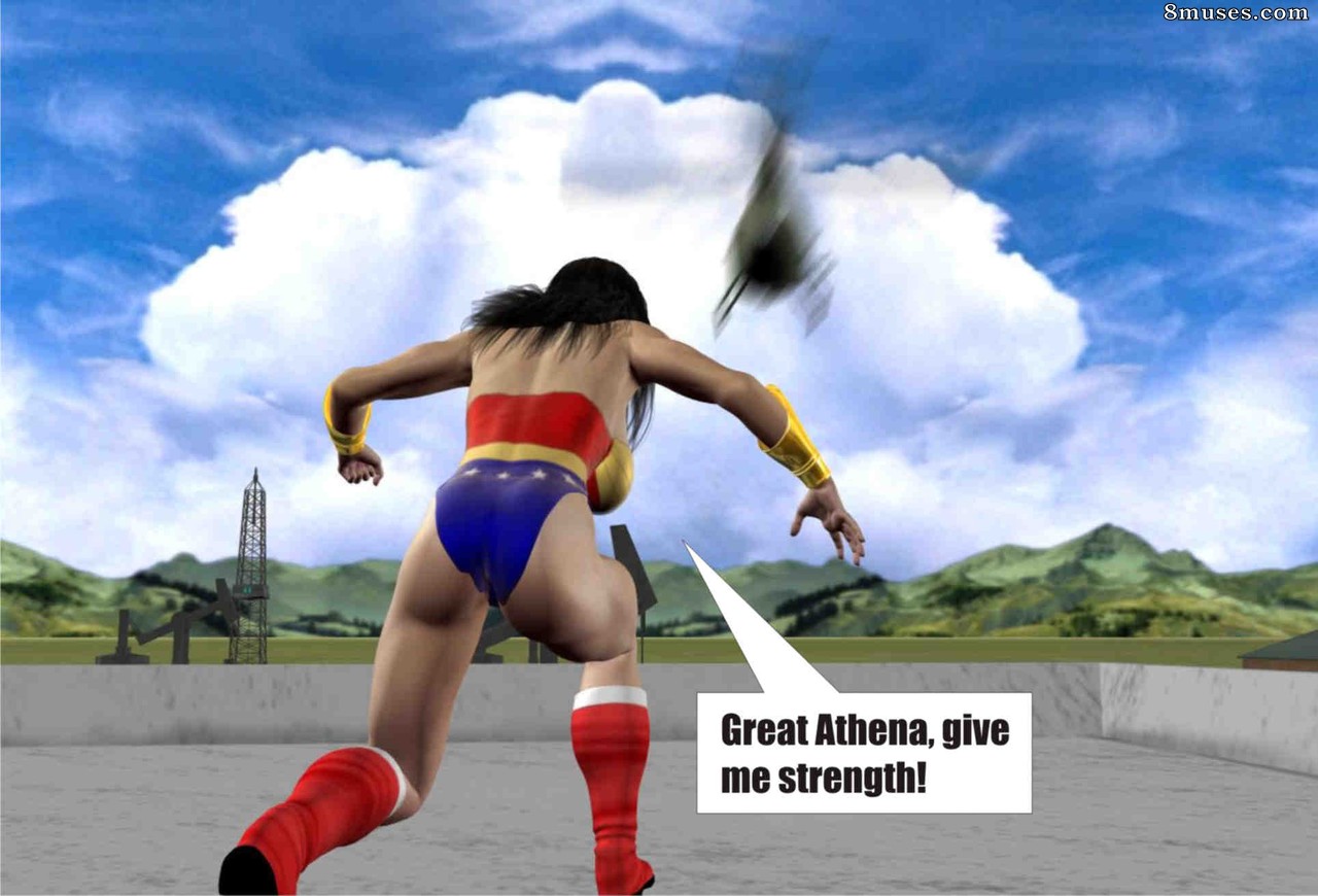 Superheroine Central Comics - Mulher maravilhosa - Grande do petróleo - Página 55