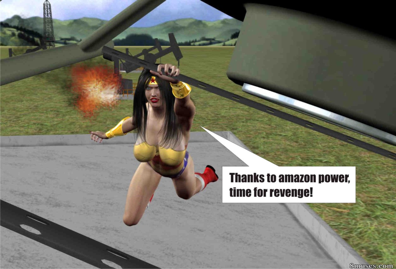 Superheroine Central Comics - Mulher maravilhosa - Grande do petróleo - Página 57