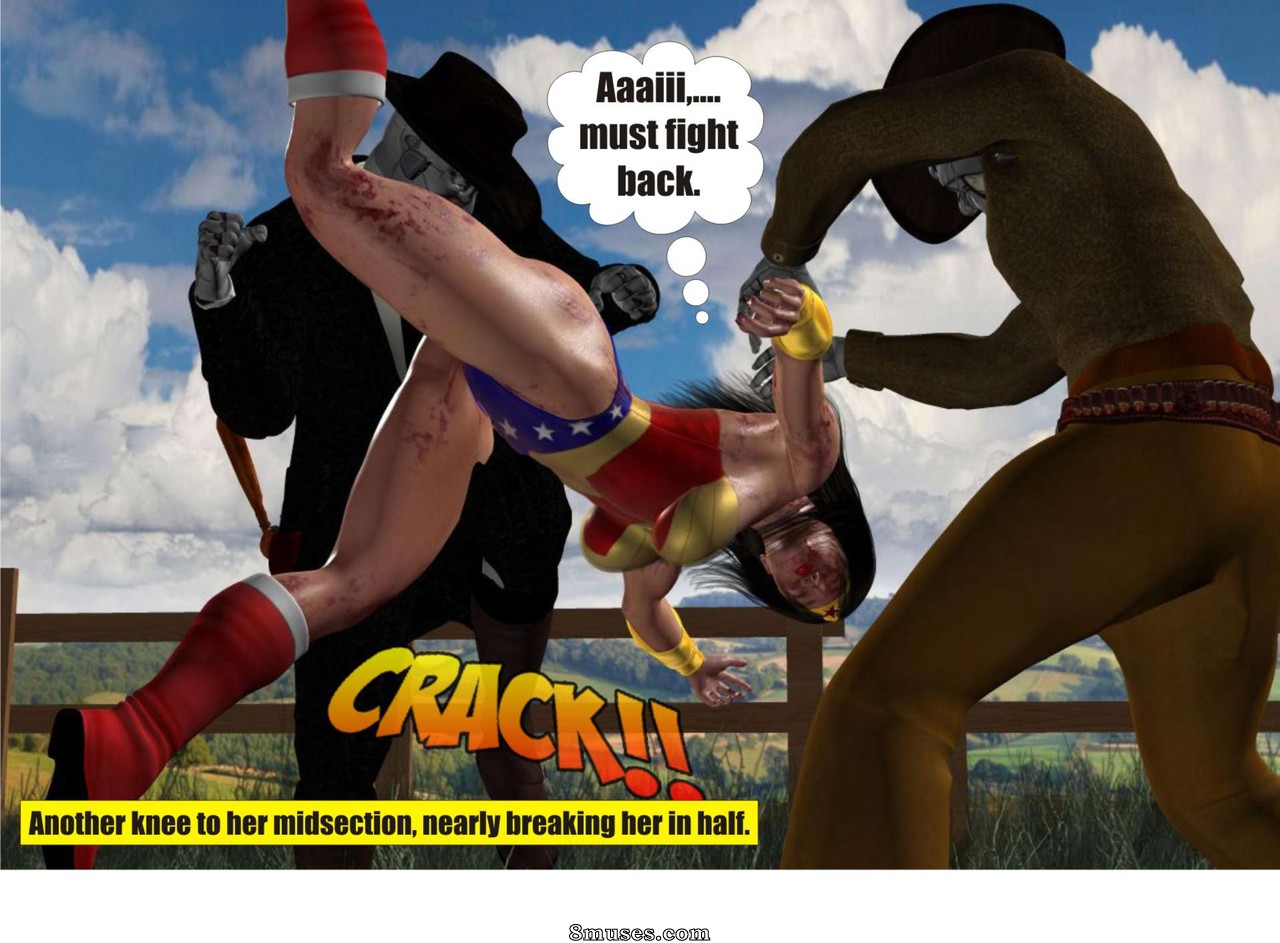 Superheroine Central Comics - Wonder Woman - Oil Major - Page 112