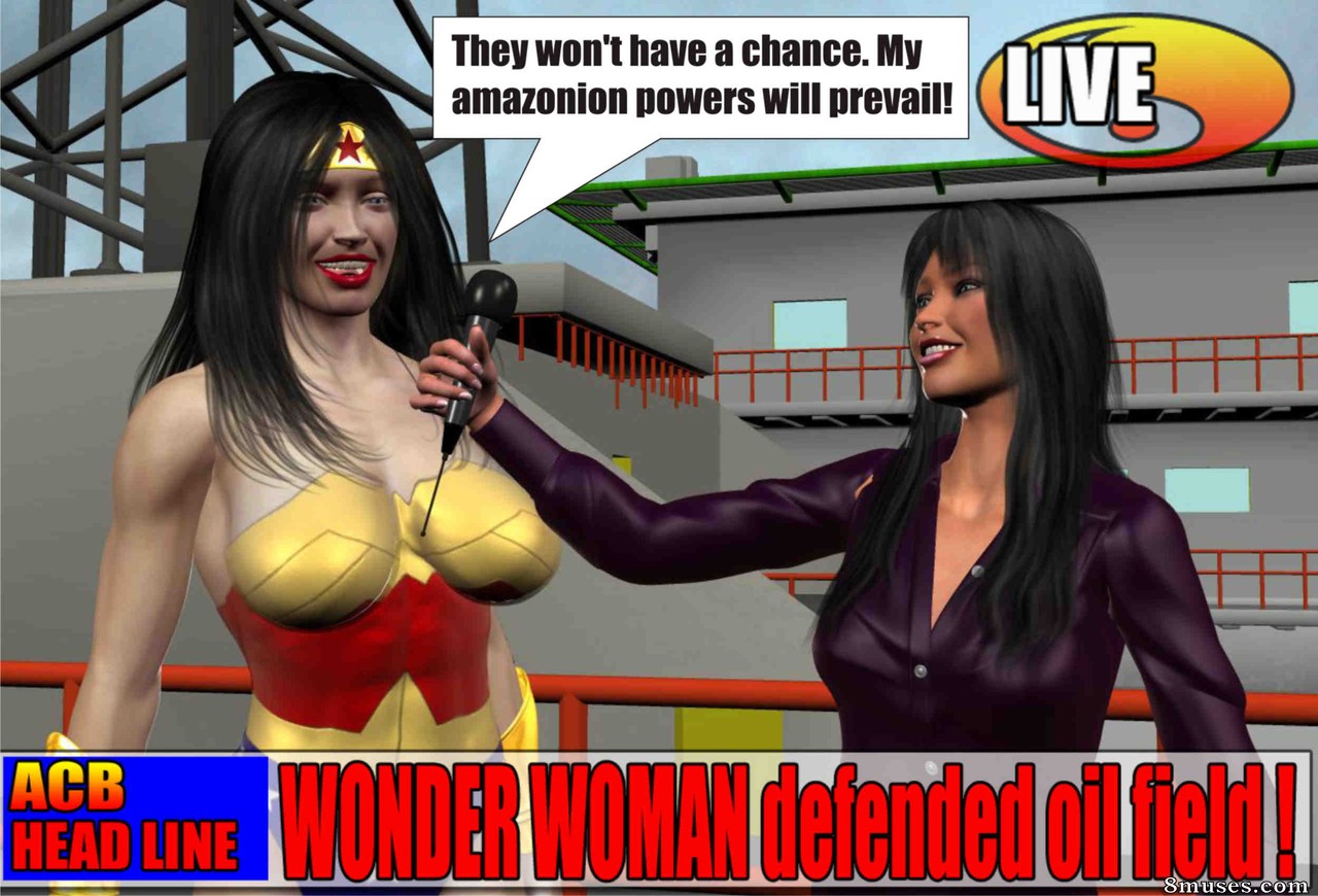 Superheroine Central Comics - Wonder Woman - Oil Major - Page 30