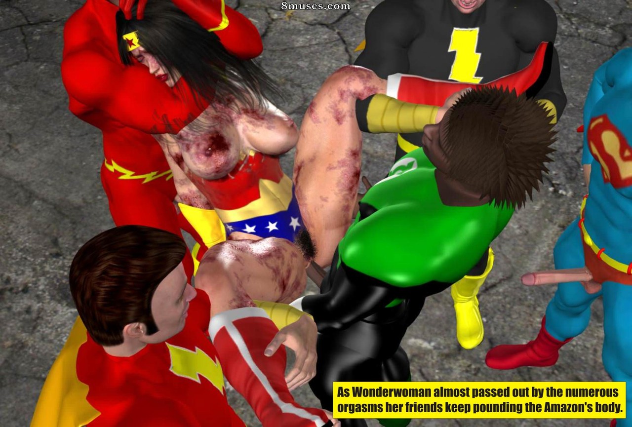 Superheroine Central Comics - Mulher maravilhosa - Grande do petróleo - Página 260