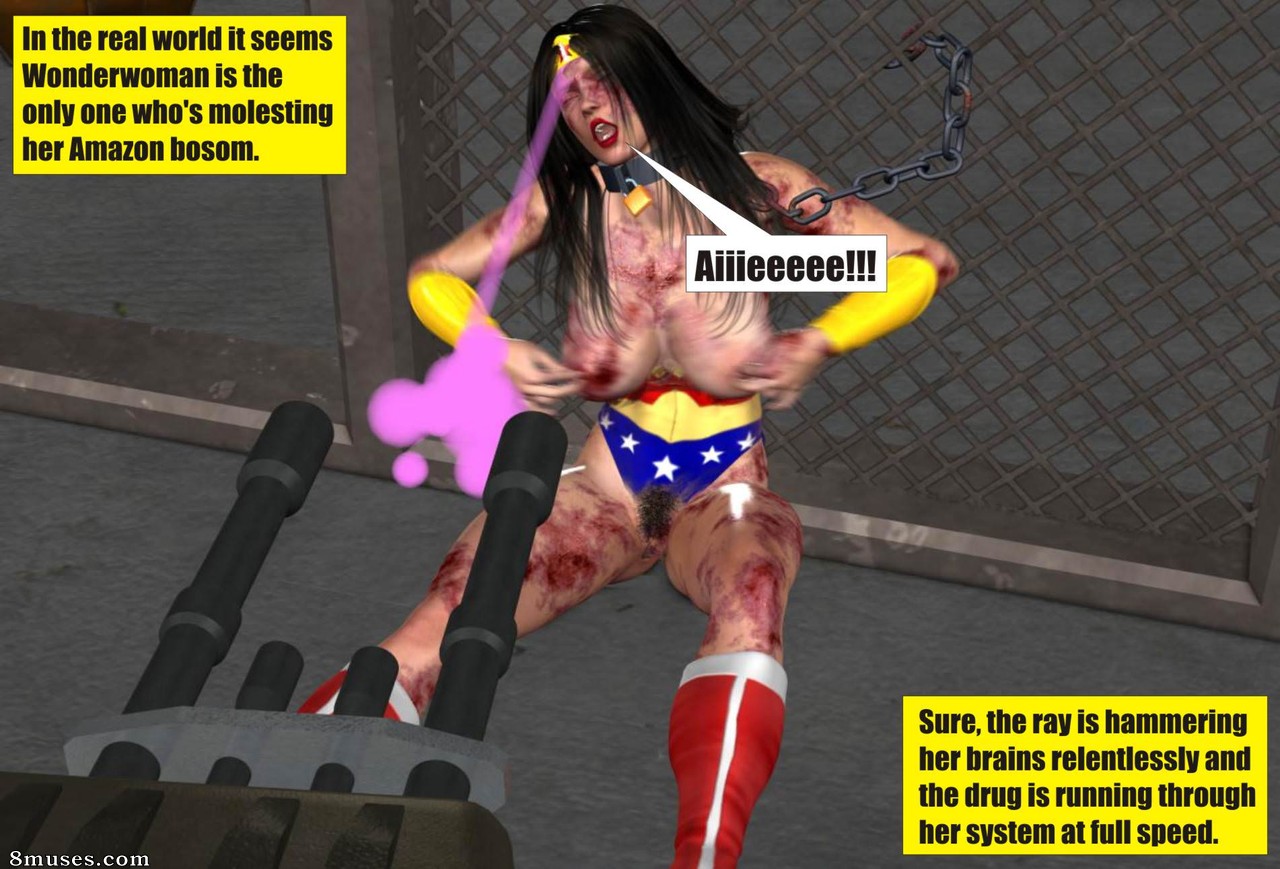 Superheroine Central Comics - Mujer Maravilla - Mayor del petróleo - Página 240