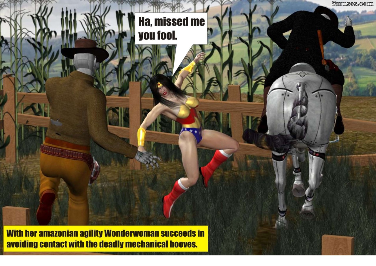 Superheroine Central Comics - Wonder Woman - Pétrole majeur - Page 98