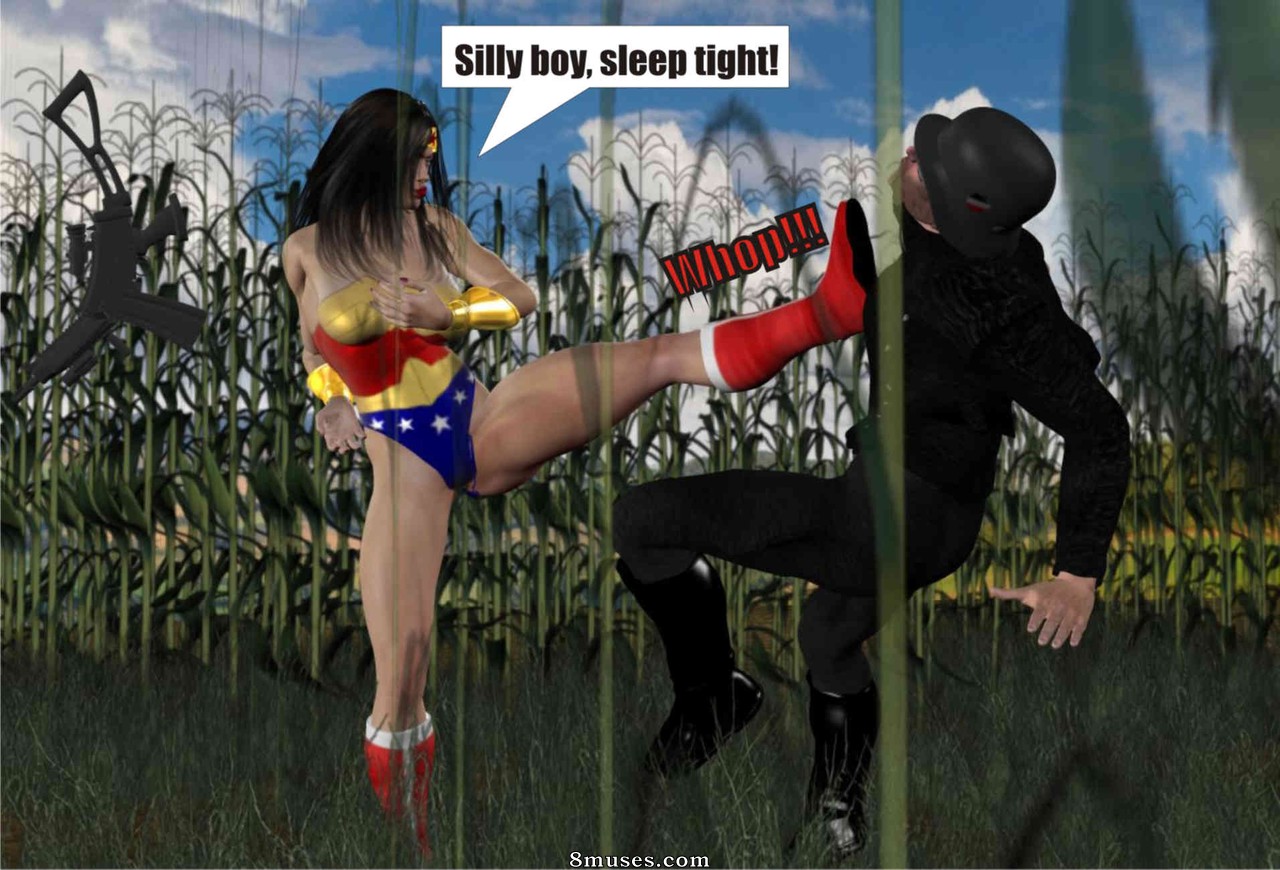 Superheroine Central Comics - Mulher maravilhosa - Grande do petróleo - Página 85