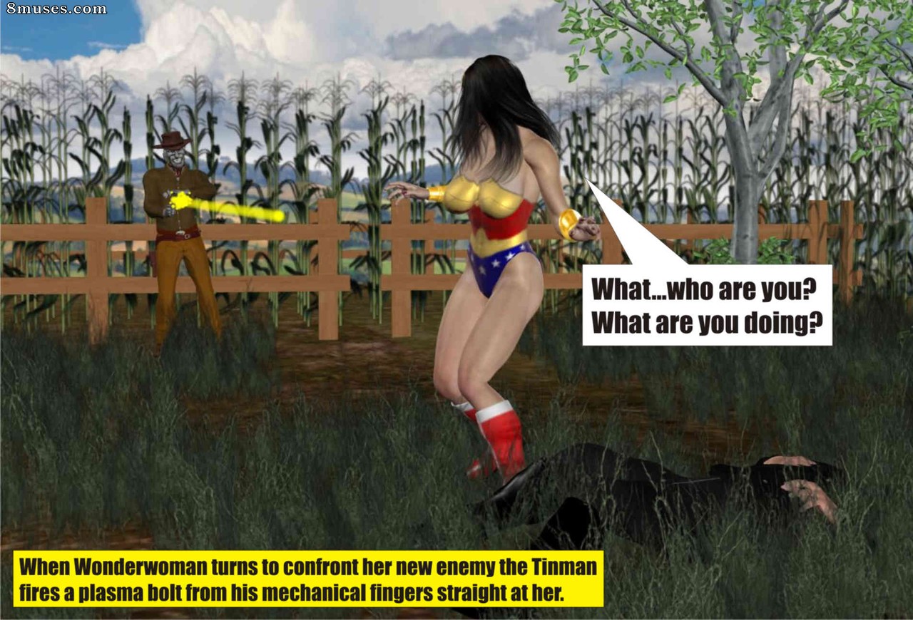 Superheroine Central Comics - Mulher maravilhosa - Grande do petróleo - Página 87