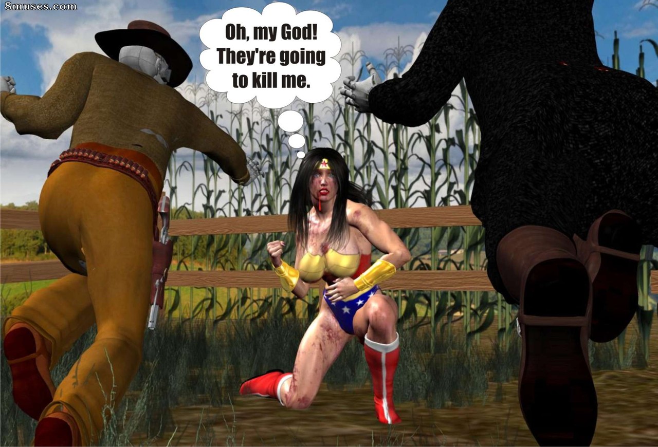 Superheroine Central Comics - Mujer Maravilla - Mayor del petróleo - Página 110