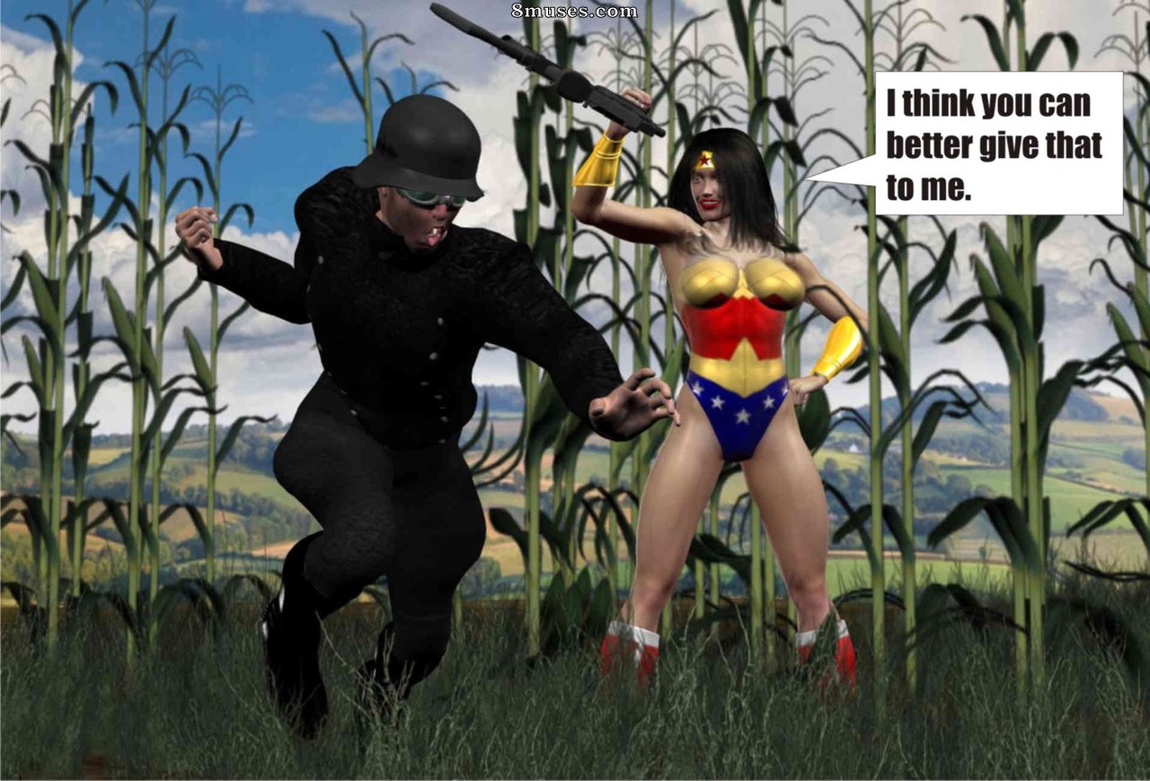 Superheroine Central Comics - Mulher maravilhosa - Grande do petróleo - Página 82