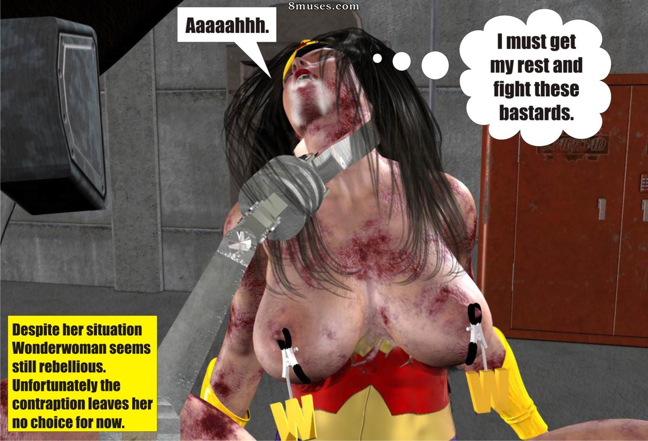 Superheroine Central Comics - Mulher maravilhosa - Grande do petróleo - Página 177