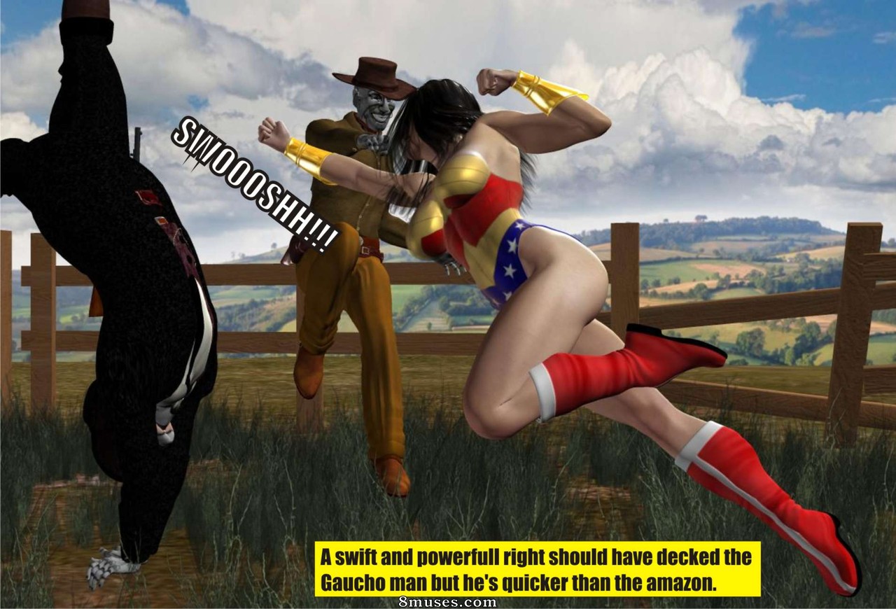 Superheroine Central Comics - Wonder Woman - Oil Major - Page 105