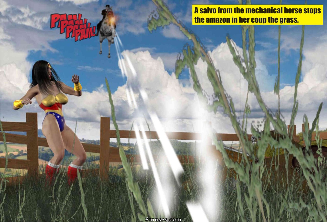 Superheroine Central Comics - Mulher maravilhosa - Grande do petróleo - Página 95