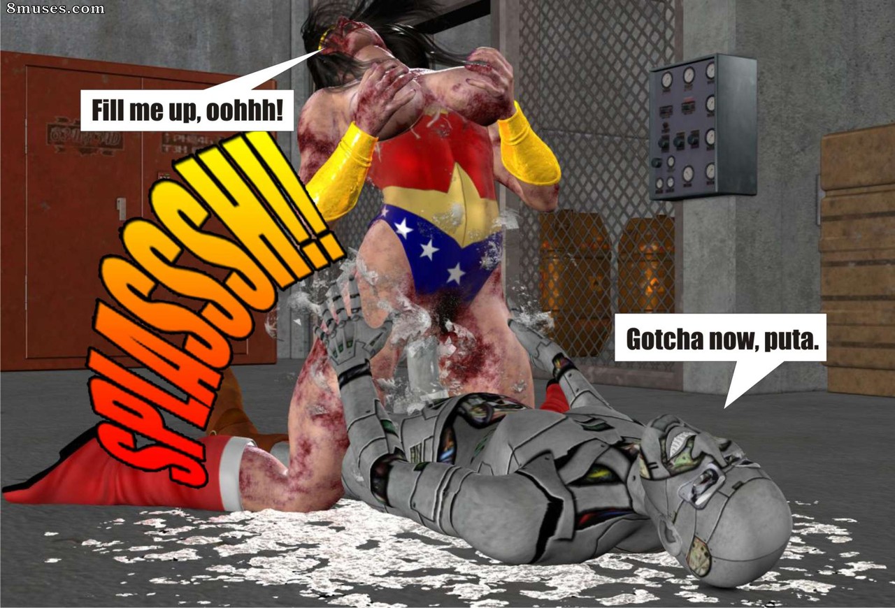 Superheroine Central Comics - Mulher maravilhosa - Grande do petróleo - Página 201
