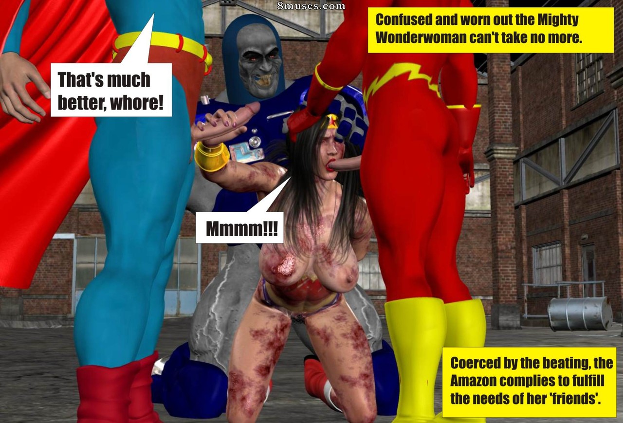 Superheroine Central Comics - Mulher maravilhosa - Grande do petróleo - Página 230