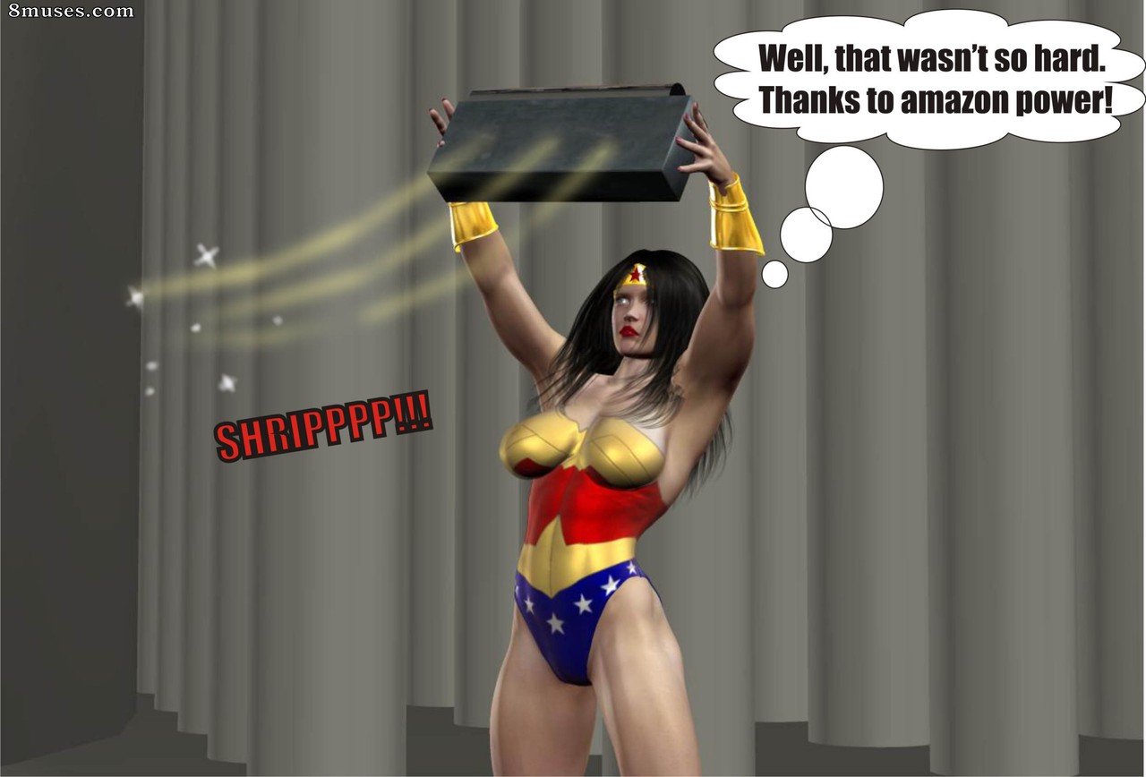 Superheroine Central Comics - Wonder Woman - Oil Major - Page 21