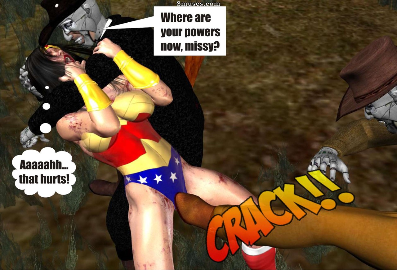 Superheroine Central Comics - Mulher maravilhosa - Grande do petróleo - Página 119