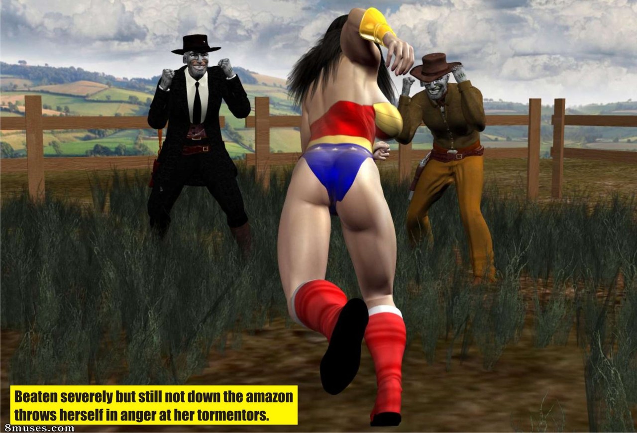 Superheroine Central Comics - Wonder Woman - Oil Major - Page 104