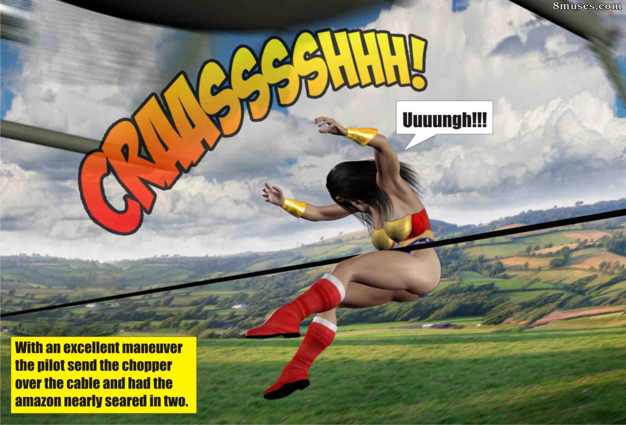Superheroine Central Comics - Mulher maravilhosa - Grande do petróleo - Página 65
