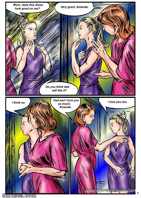 2D - Mother proves her love to the daughter - Page 1
