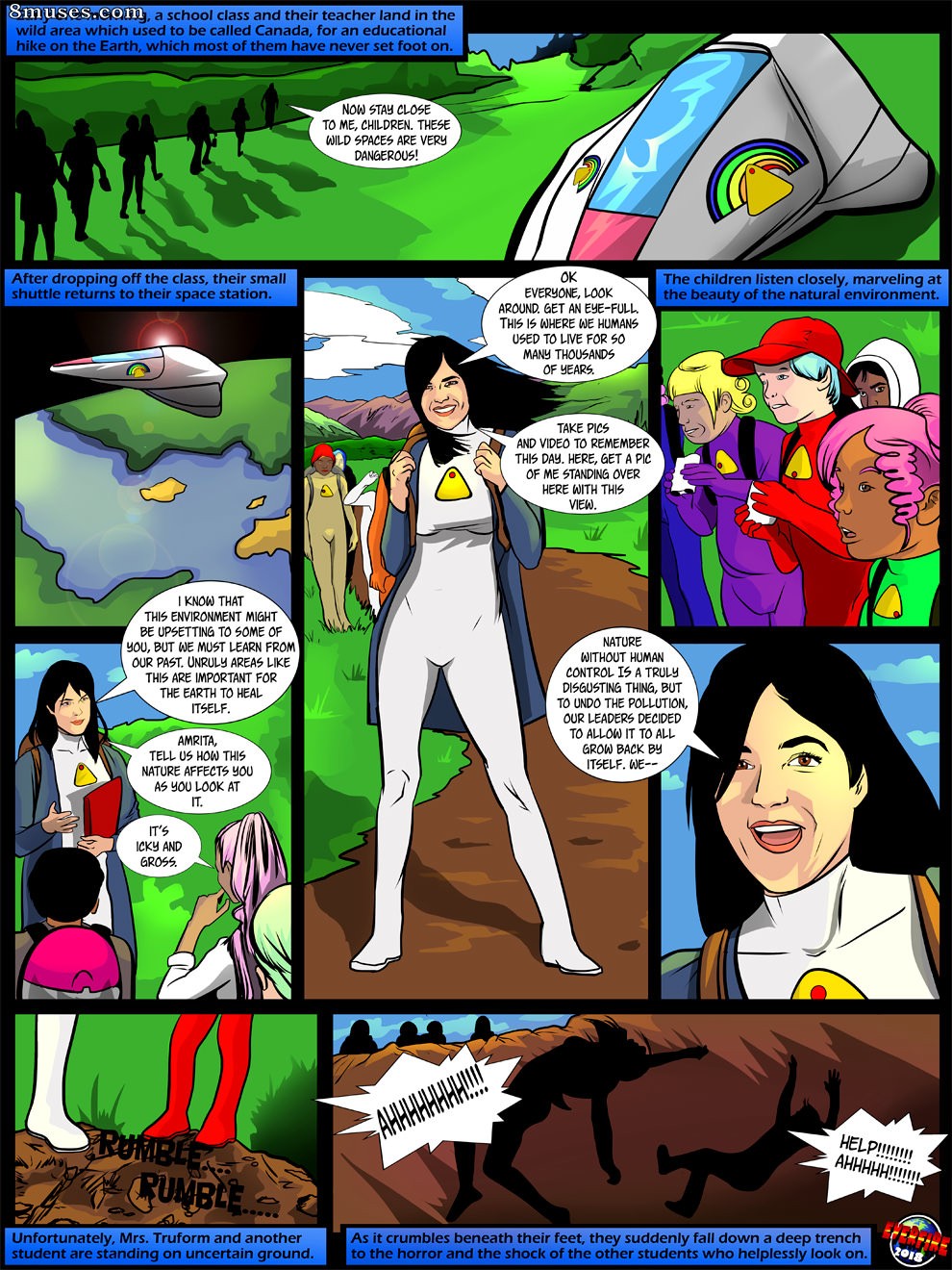 Everfire Comics - Fossil Fighters Parody - Page 4