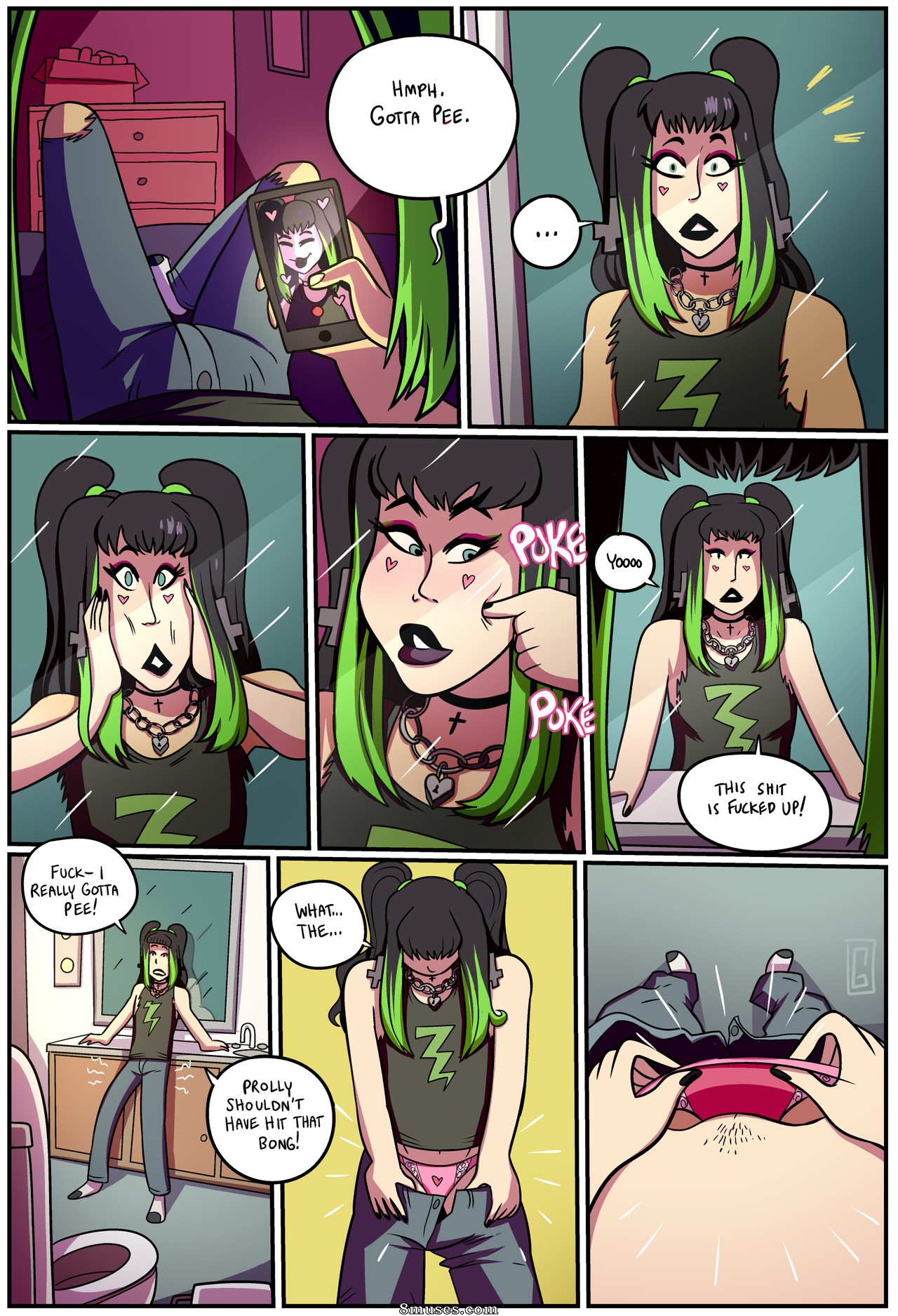 Grumpy-TG - Ayuda, me convertí en una chica electrónica - Página 4