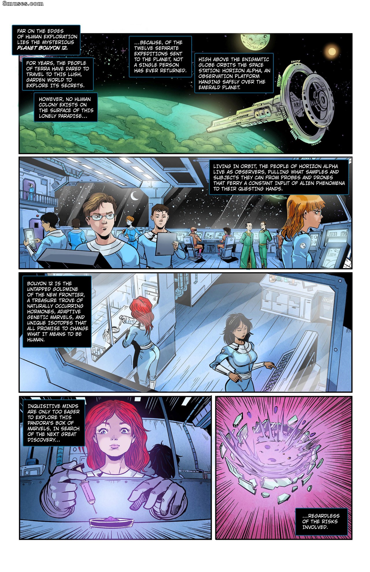 Page 3 | Expansionfan-Comics/Alien-Horizons/Issue-1 | 8muses - Sex Comics