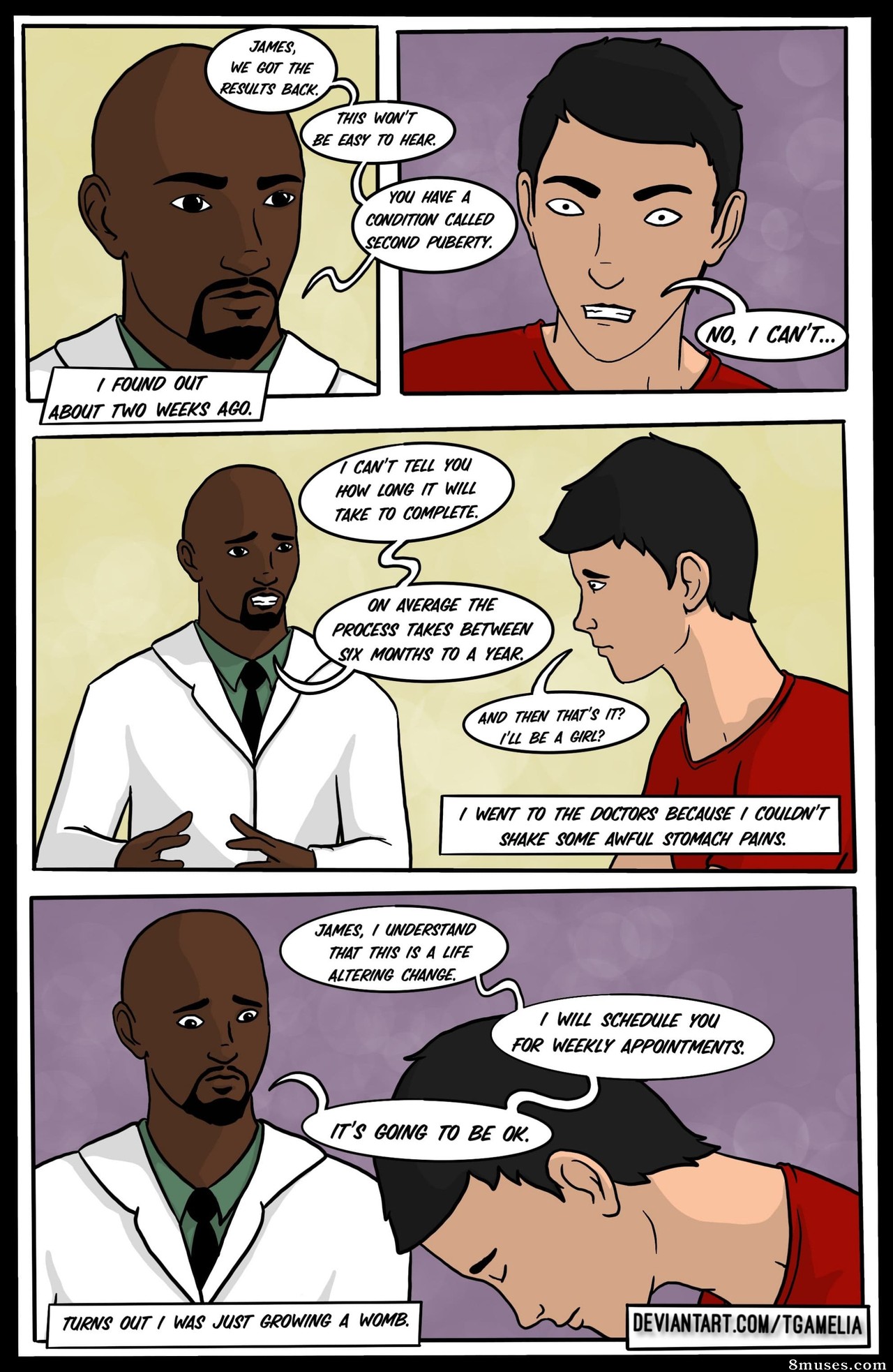 TGAmelia - Second Puberty - Page 8