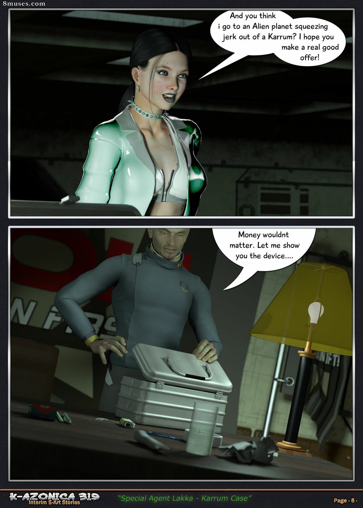 3D-XXX - Special Agent Lakka - The Karrum Case - Page 6