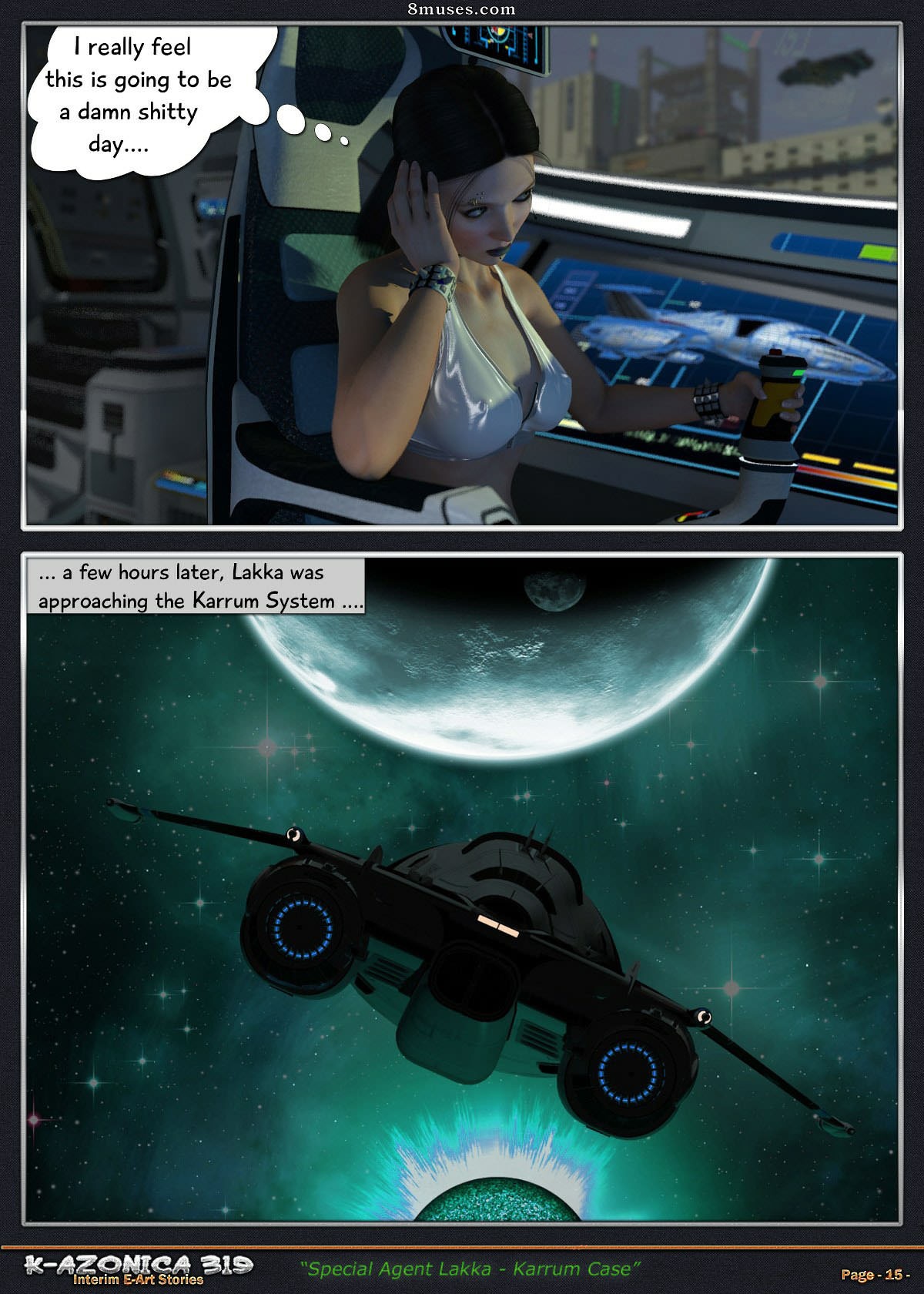 3D-XXX - Special Agent Lakka - The Karrum Case - Page 16